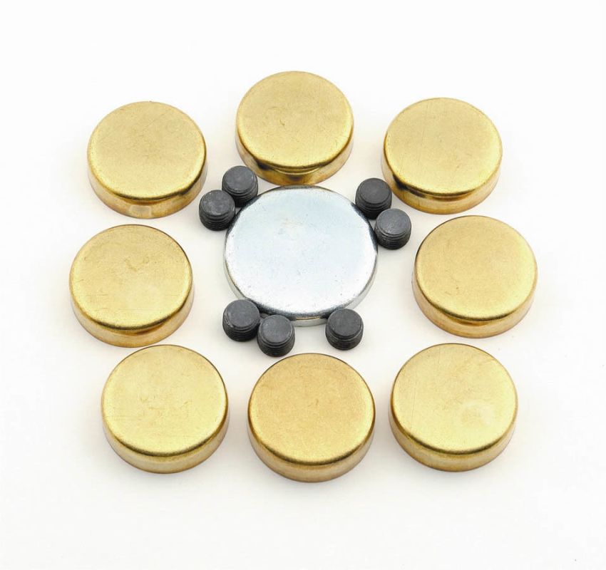 MR. GASKET MRG6482 Bb Chvy Brass Freeze Plu