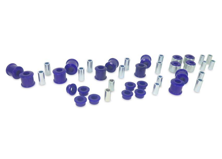 SuperPro 1991 Toyota Land Cruiser Base Front / Rear Vehicle Bushing Kit - 2 Deg. Caster Correction