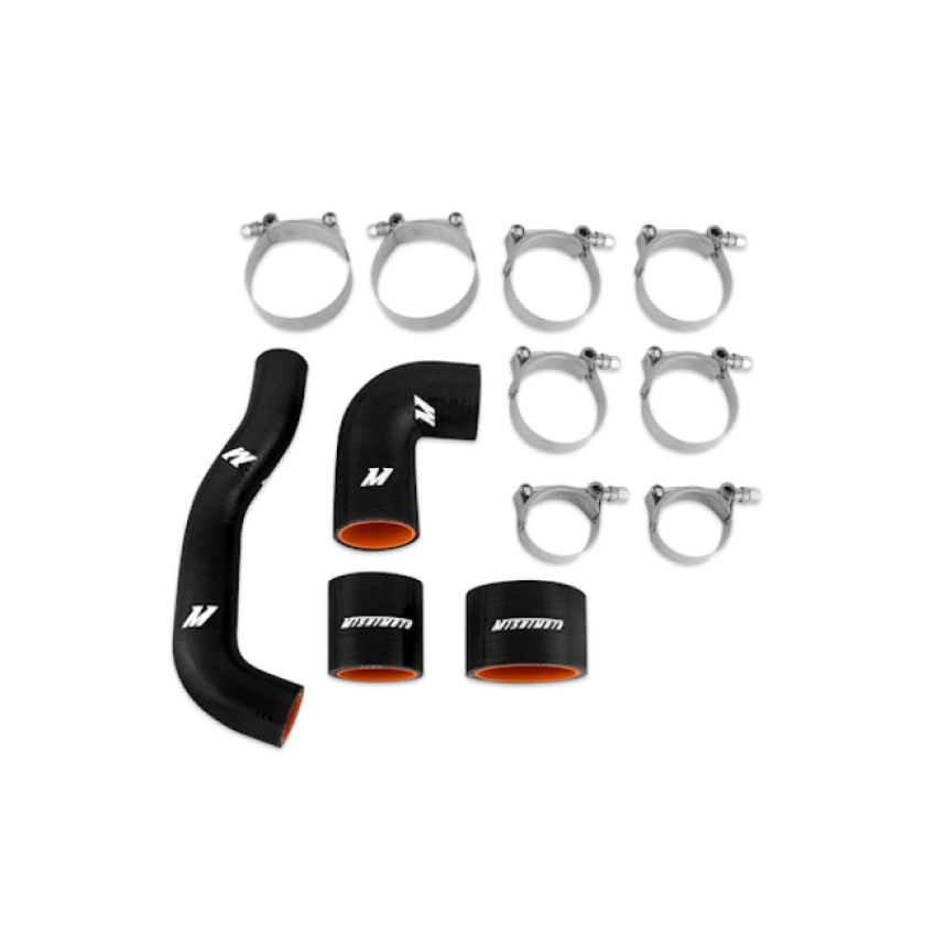Mishimoto MMHOSE-SUBJ-INT4BK 04-07 Subaru WRX STI (STI only) JDM Black Silicone Intercooler Hoses