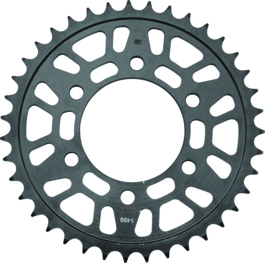 BikeMaster 965300 Kawasaki Rear Steel Sprocket 525 39T - Black