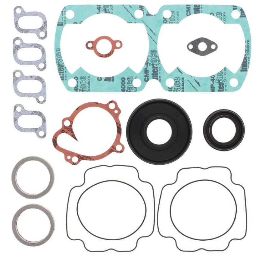 Vertex Pistons 711147B Vertex Gaskets 77-80 Yamaha SRX440 A B C D Complete Gasket Kit w/ Oil Seals