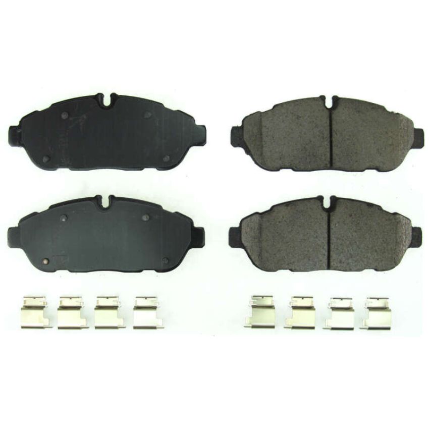 PowerStop 17-2301 PowerStop - Z17 Low-Dust Ceramic Brake Pads with Hardware