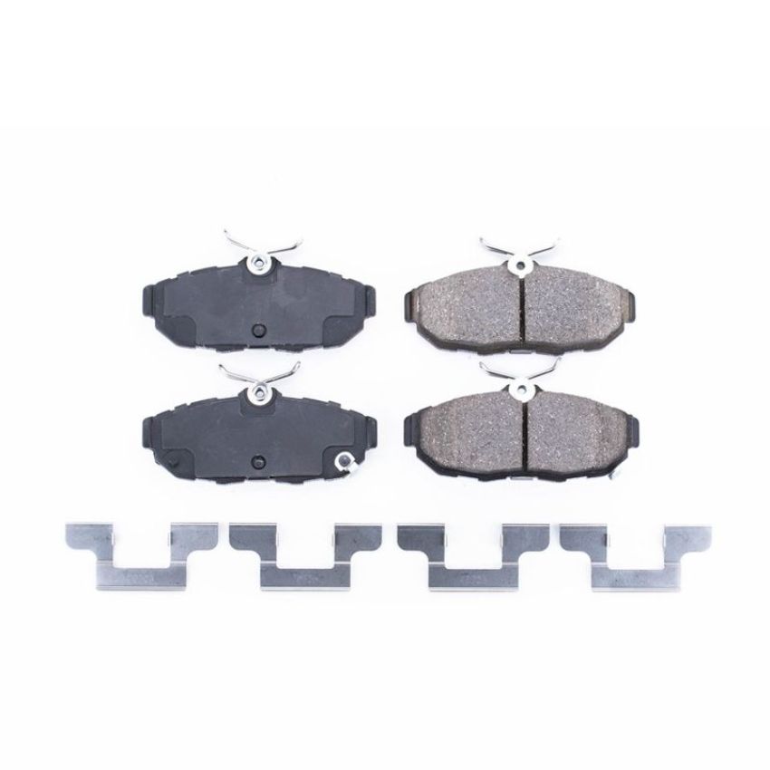 PowerStop 17-1465 PowerStop - Z17 Low-Dust Ceramic Brake Pads with Hardware