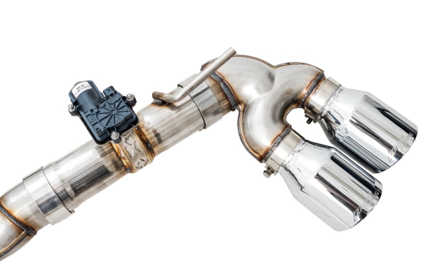 AWE Tuning 3025-42064 Mk7 Golf R SwitchPath Exhaust w/Chrome Silver Tips 102mm