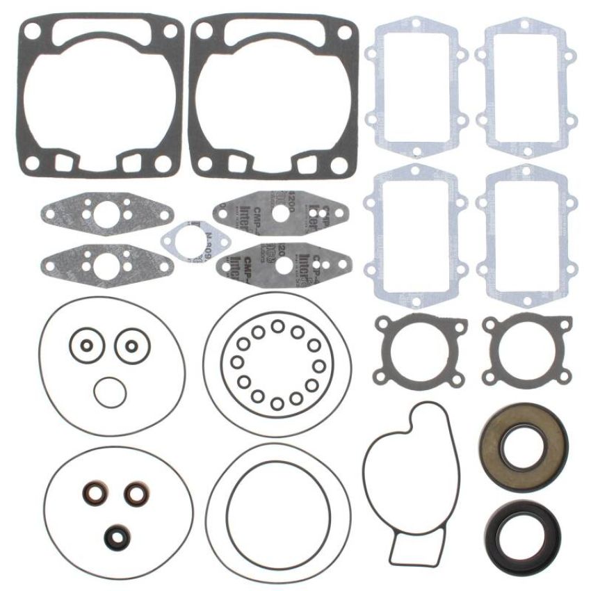 Vertex Pistons 711304 Vertex Gaskets 2014 Arctic Cat 600 Cross Country Racer Complete Gasket Kit w/ Oil Seals