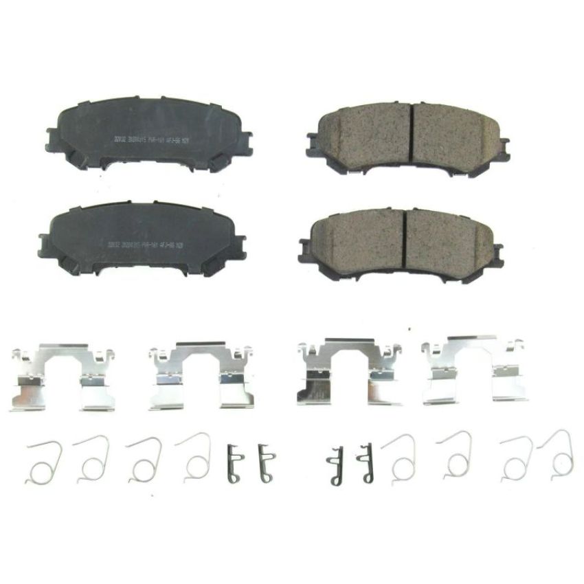 PowerStop 17-2032 PowerStop - Z17 Low-Dust Ceramic Brake Pads with Hardware