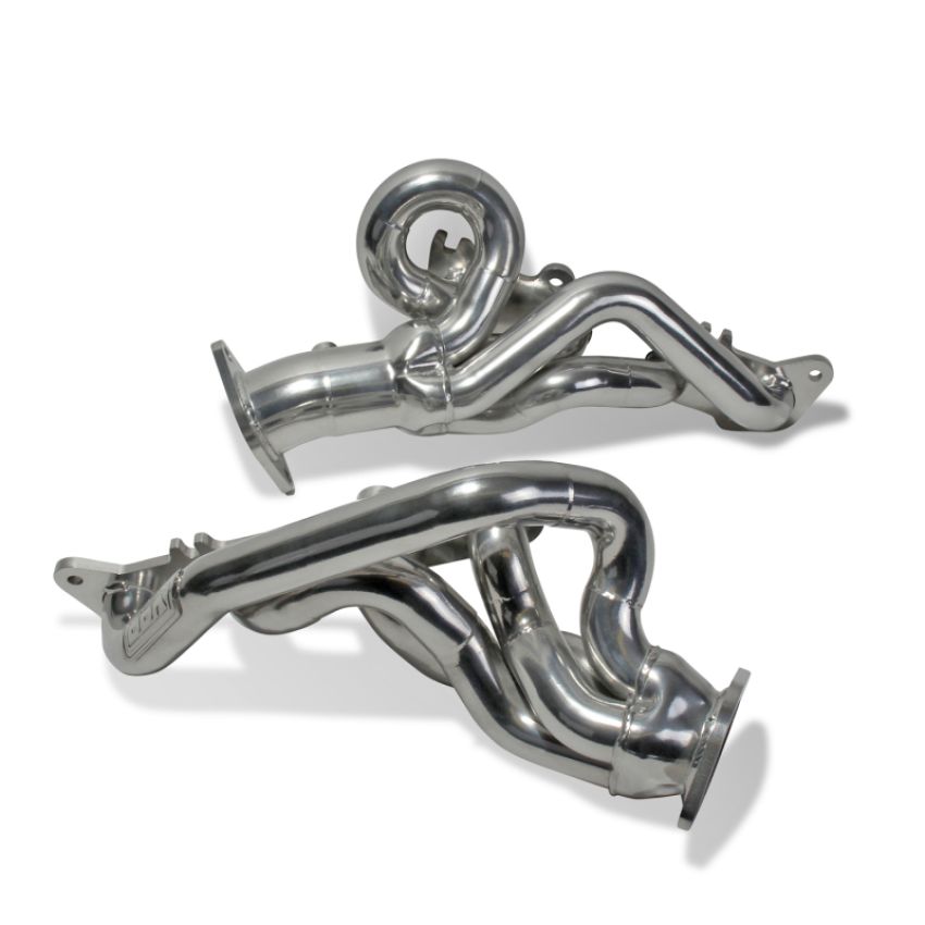 BBK Performance Parts 18480 2015-17 MUSTANG GT 1-3/4 TUNED LENGTH SHORTY HEADERS (POLISHED SILVER CERAMIC)