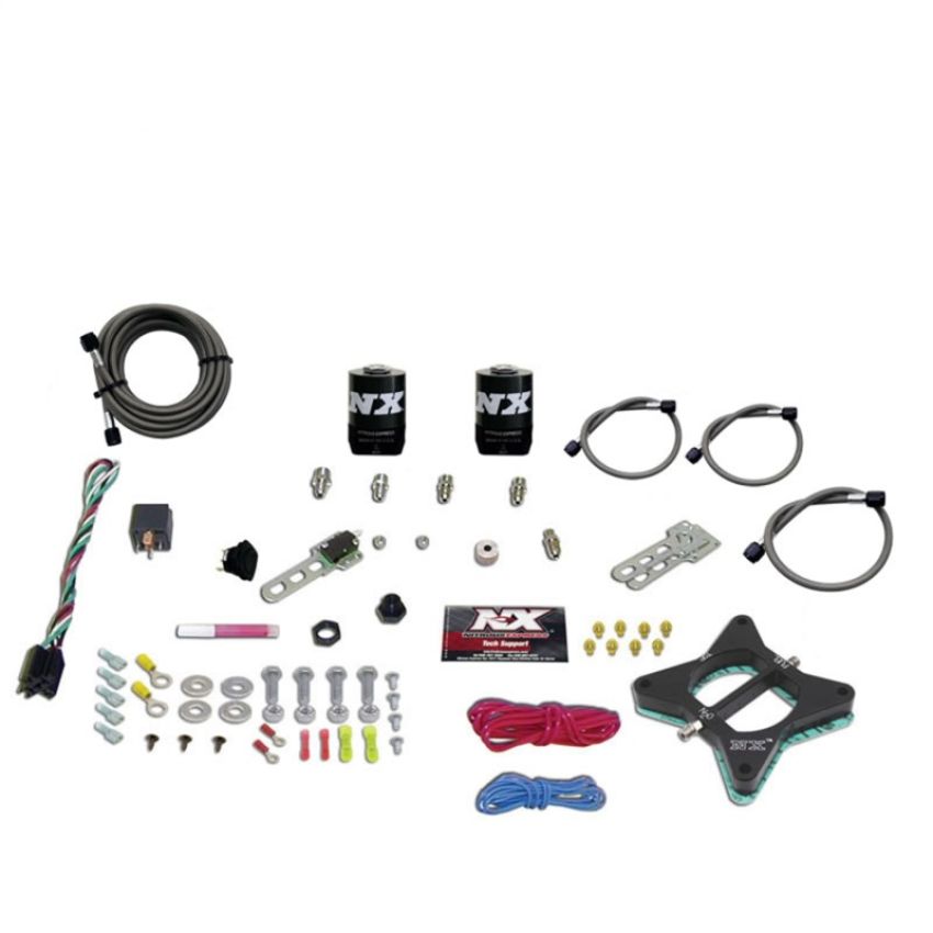 Nitrous Express 20946-00 4.6L 2 VALVE PLATE SYSTEM (50-150HP) 200-300HP JETTING AVAILABLE LESS BOTTLE
