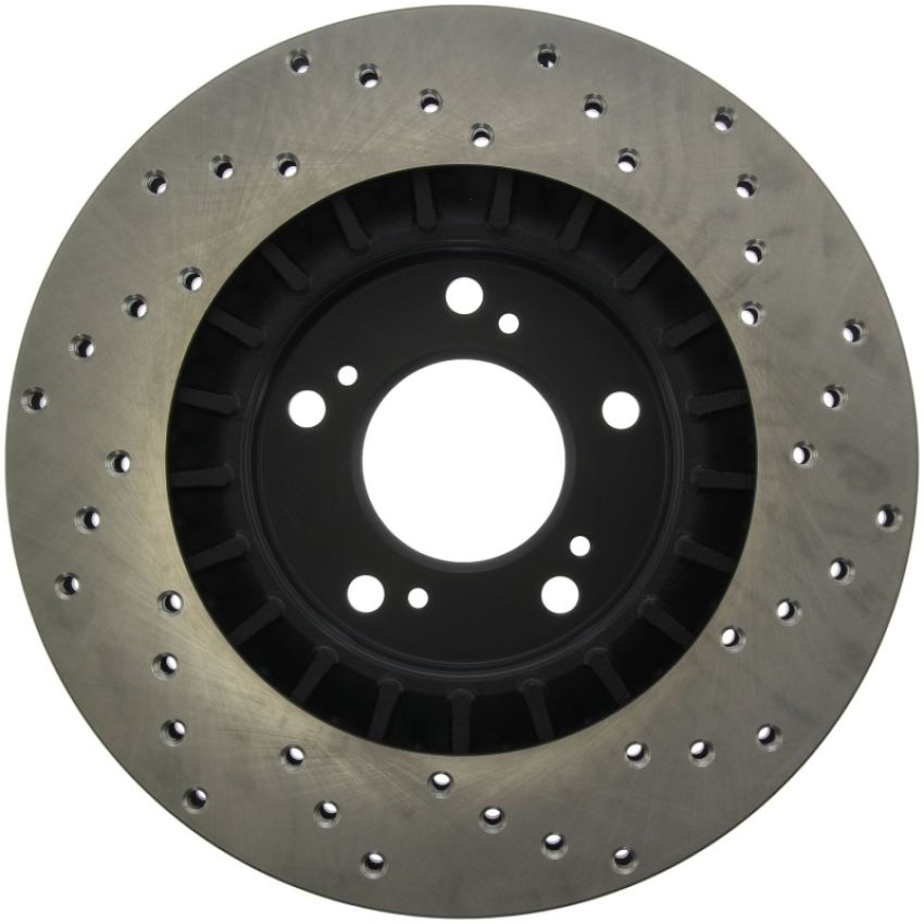 Stoptech 128.40048R 00-09 Honda S2000 Front Drilled Right Rotor