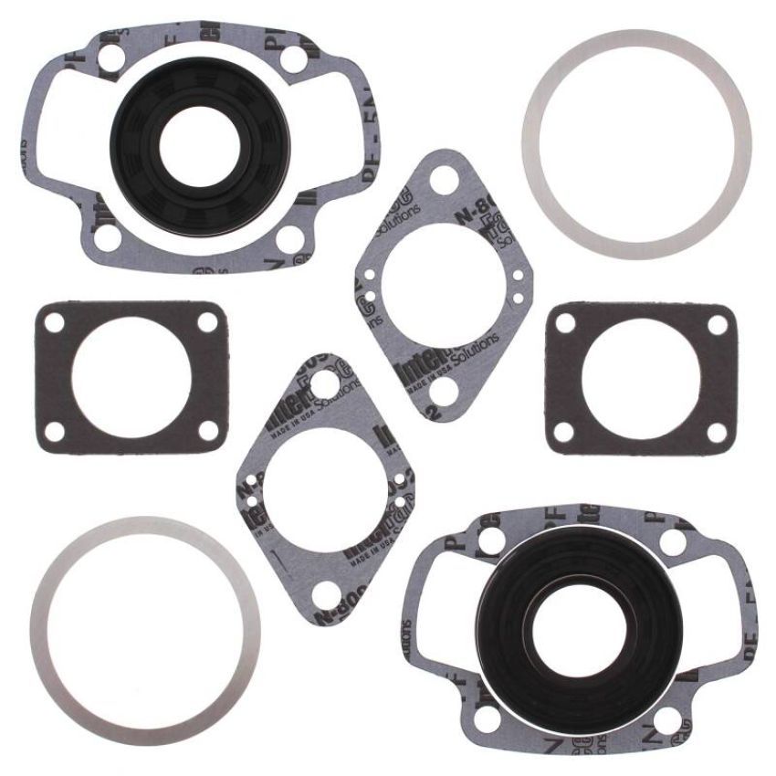 Vertex Pistons 711056X Vertex Gaskets 73-75 Arctic Cat El Tigre/Z (Kawasaki) FA/2 Complete Gasket Kit w/ Oil Seals