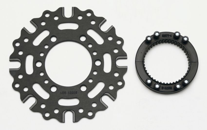 Wilwood 270-12633 Hub Kit-Splined Sprint Axle Clamp-Dynamic 8 x 7.00 BC w/ T-Nuts (GEN II)