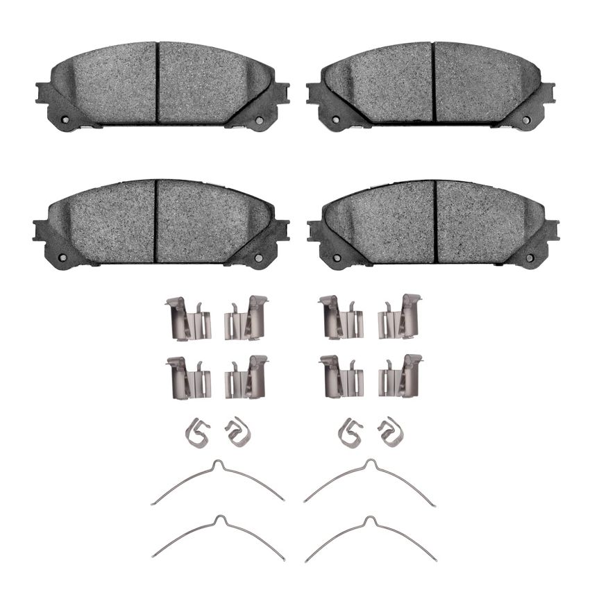 Dynamic Friction 1551-1324-01 Brake Pad Kt