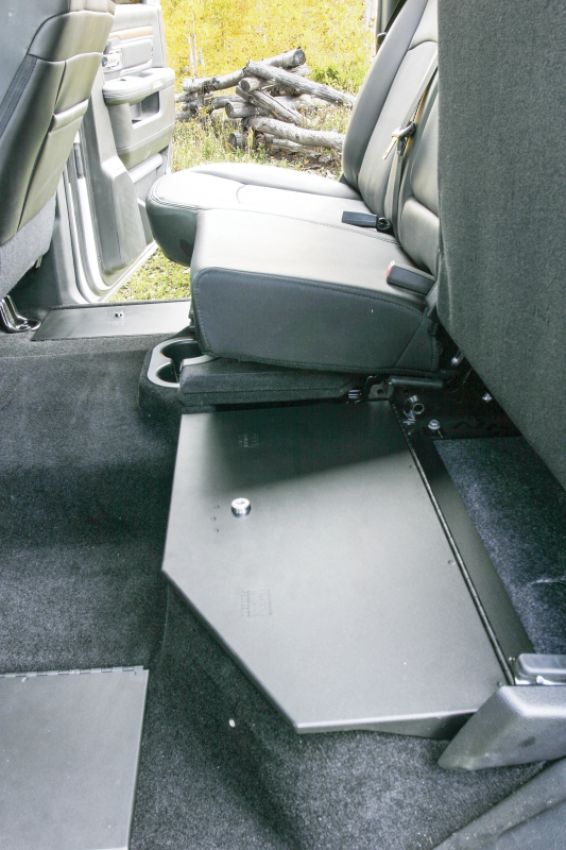 Tuffy Products 312-01 Tuffy Ram Trucks Underseat Lid W/ Keyed Lock