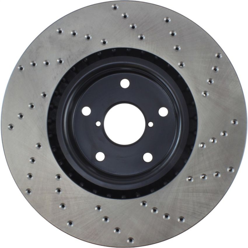 Stoptech 128.47022CR 05-17 Subaru WRX Cryo Drilled Sport Right Front Rotor