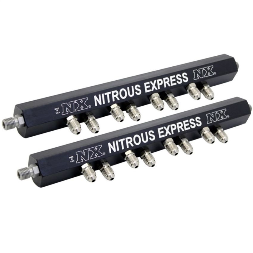 Nitrous Express 90001 DISTRIBUTION RAIL KIT (SINGLE HOLE RAILS)