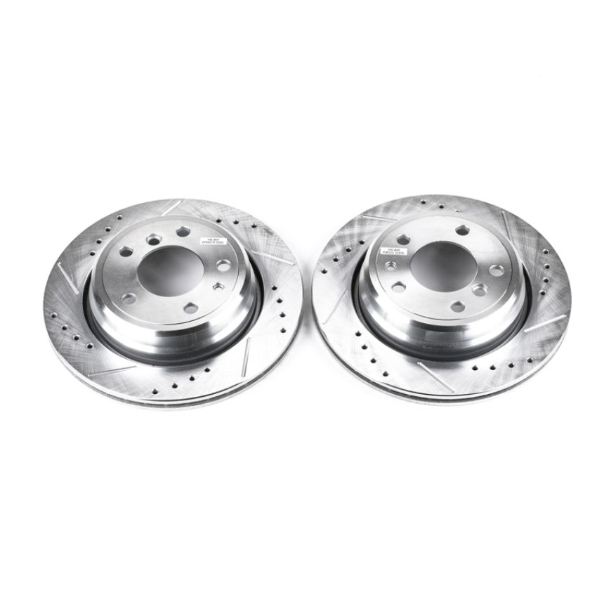 PowerStop EBR449XPR PowerStop Evolution Performance Drilled, Slotted & Plated Brake Rotor Pair