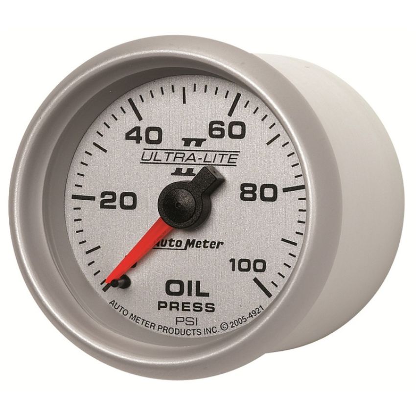 AutoMeter 4921 GAUGE, OIL PRESSURE, 2 1/16