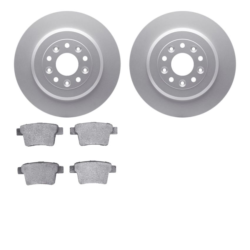 Dynamic Friction 4502-99062 Rotor Kit