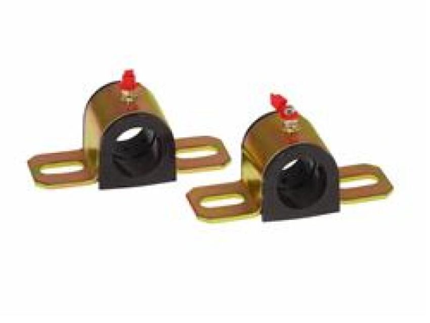 Prothane 19-1186-BL Universal Greasable Sway Bar Bushings - 30MM - Type B Bracket - Black