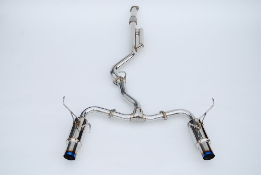 Invidia HS22WRXGTT 2022+ Subaru WRX N1 Twin Outlet Single Layer Tip Cat-Back Exhaust