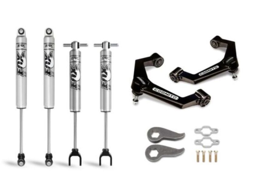 Cognito 110-P0928 11-19 Chevy/GMC Silv/Sierra 2500/3500 HD 2WD/4WD 3in Perf Leveling Kit w/ Fox PS 2.0 IFP