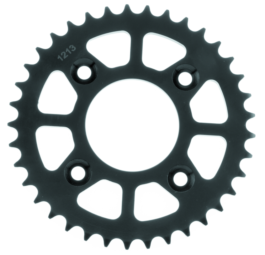 BikeMaster 965030 Honda Rear Steel Sprocket 420 37T - Black