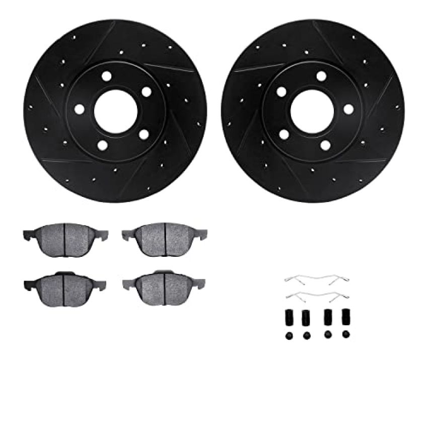 Dynamic Friction 8612-54017 Rotor Kit