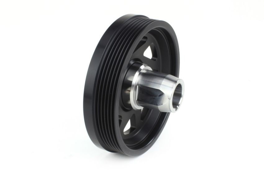 Perrin 18-22 Subaru Crosstrek / 19-22 Ascent Lightweight Crank Pulley (FA/FB Eng w/Small Hub) - Blk