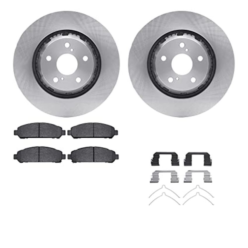Dynamic Friction 6512-76509 Rotor Kit