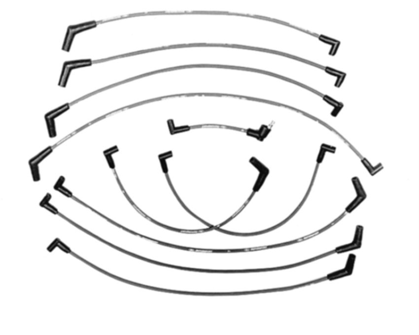 FORD FRDM12259-C301 9mm Ign Wire Set Blue