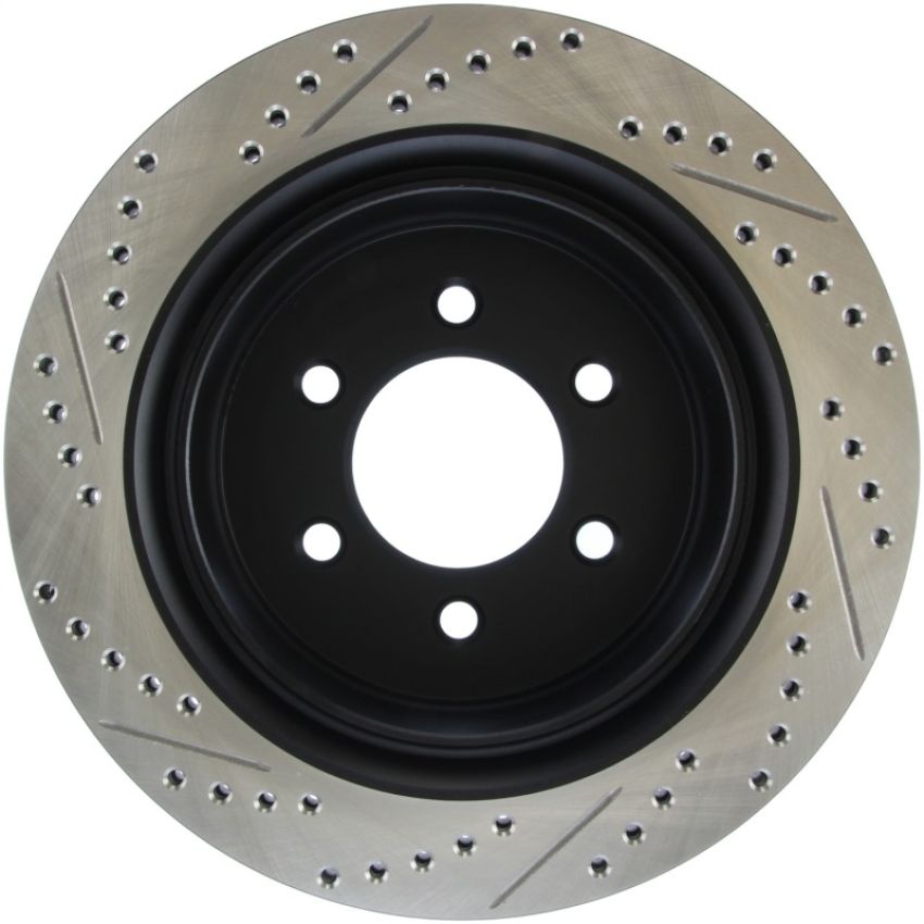 Stoptech 127.65135L Slotted & Drilled Sport Brake Rotor