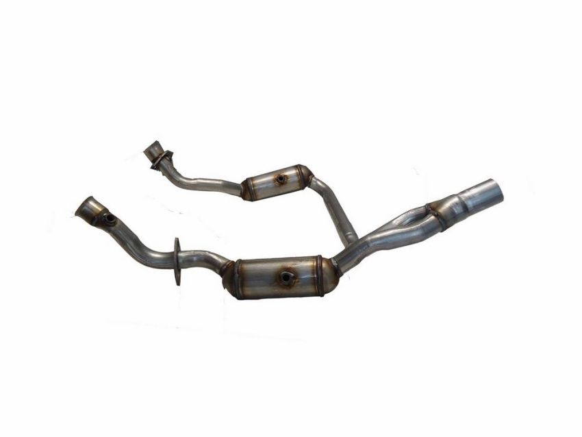 AB Catalytic 42654 Direct-Fit Catalytic Converter EPA (Federal) Front Y Cat Assembly