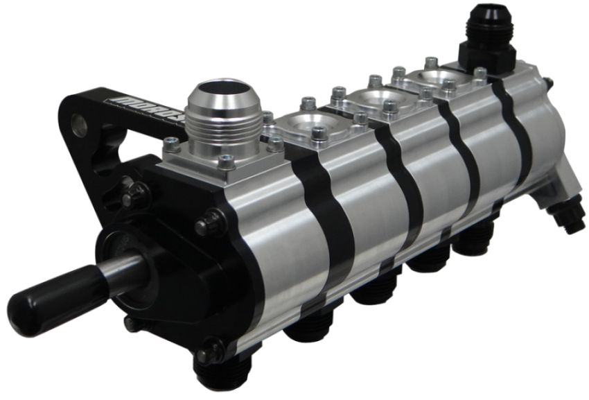 Moroso 22335 T3 Series 5 Stage Dry Sump Oil Pump - Tri-Lobe - Left Side - .900 Pressure