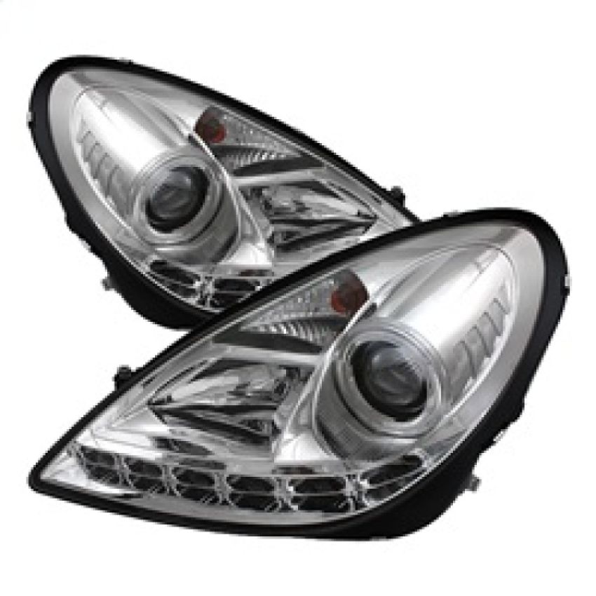 SPYDER 5032539 Projector Headlights - DRL - Chrome