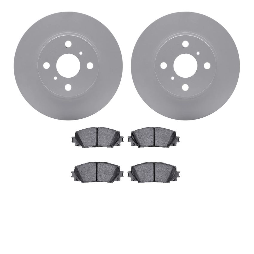 Dynamic Friction 4502-76132 Rotor Kit