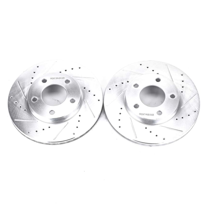 PowerStop AR8588XPR PowerStop Evolution Performance Drilled, Slotted & Plated Brake Rotor Pair