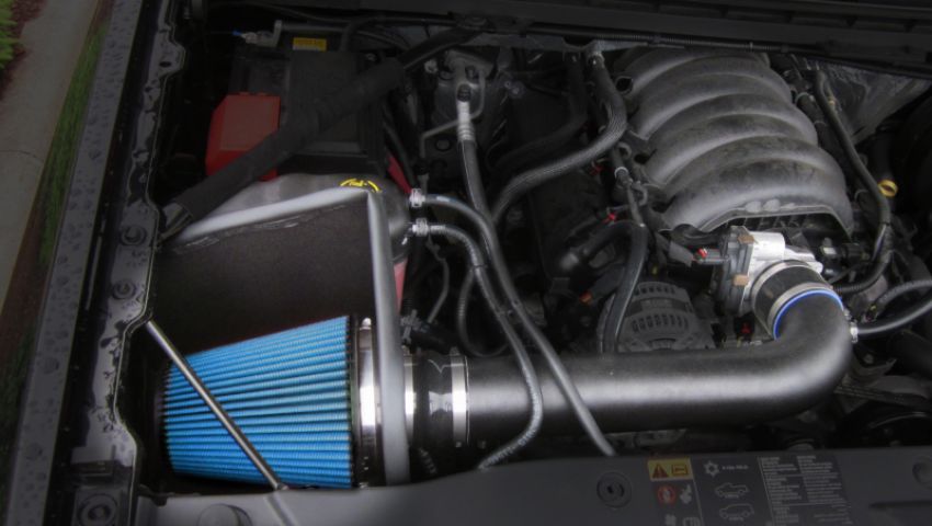 Corsa Performance 615853O APEX Series Metal Shield Air Intake with Oiled Filter Oiled Filter