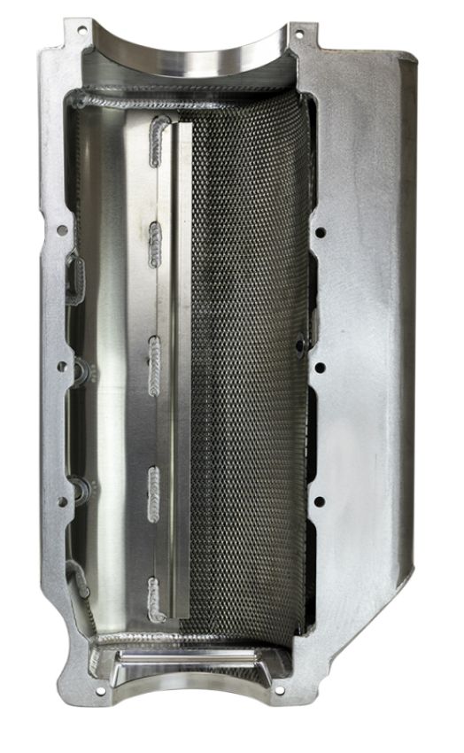 Moroso 21582 BBC Mark IV 4 Pickup Dry Sump 7-1/2in Deep Aluminum Oil Pan (w/o Starter Notch)
