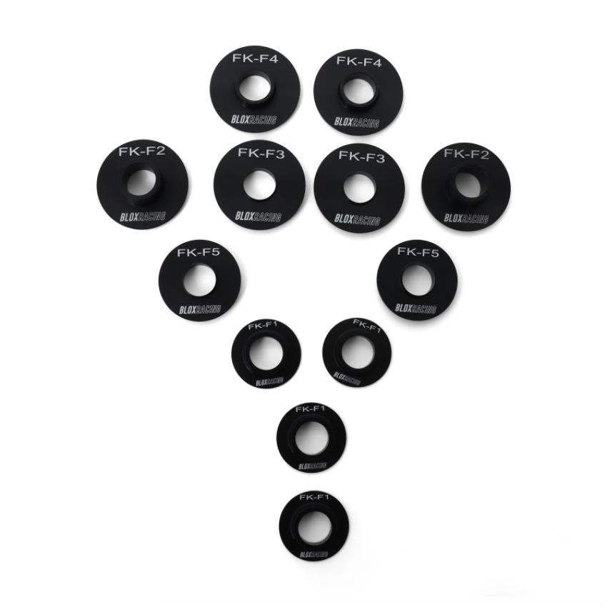 BLOX Racing BXSS-20605 16-21 FK Civic - Front - 12 Pieces Subframe Hard Collar Kit