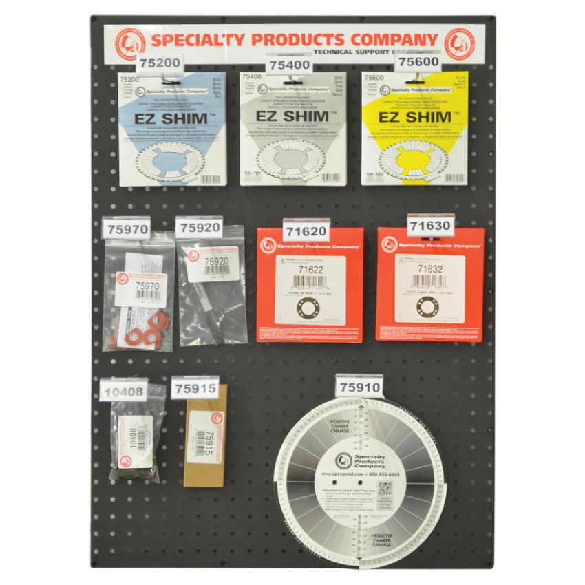 SPECIALTY PRODUCTS COMPANY 88700 DUAL ANGLE SHIM BOARD SET