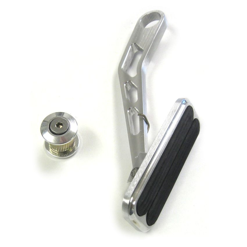 LOKAR LOKDBW-6012 Drive-By-Wire XL Pedal Aluminum w/ Rubber Pad