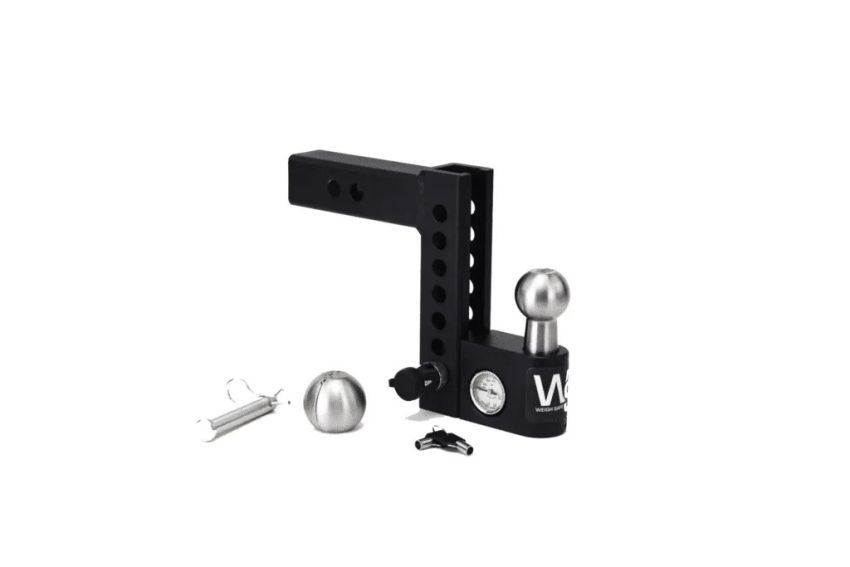 Weigh Safe AWS6-2 Aero Hitch 6in Drop Hitch & 2in Shank (10K/12.5K GTWR) - Steel