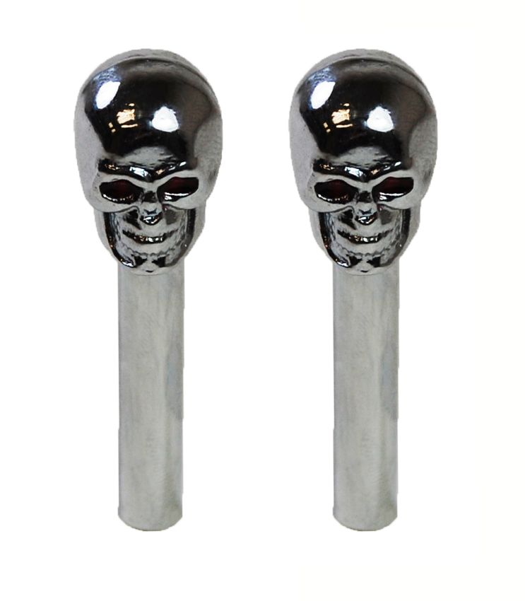 RACING POWER CO-PACKAGED RPCR6275 Skull Door Lock Knobs Pr