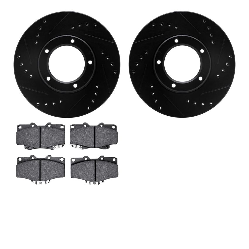 Dynamic Friction 8502-76119 Rotor Kit