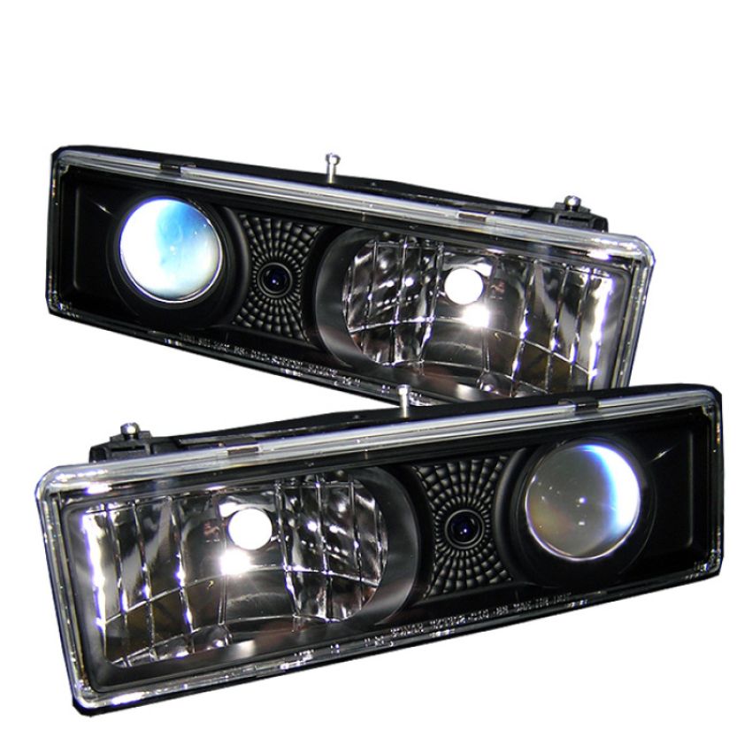 SPYDER 5009289 Projector Headlights - Black