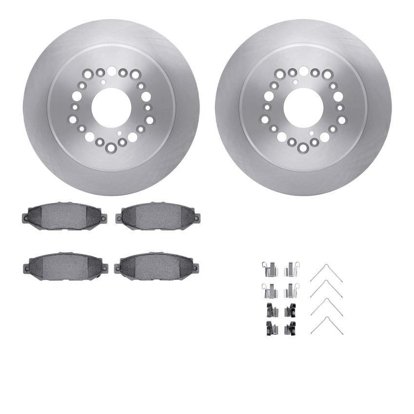 Dynamic Friction 6512-75049 Rotor Kit