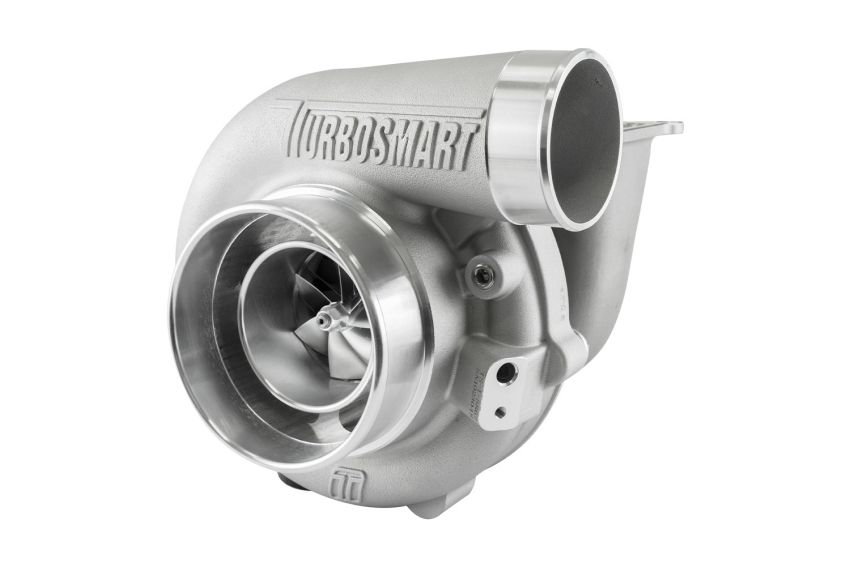 Turbosmart TS-1-5862B-T3063E Oil Cooled 5862 T3 Flange Inlet V-Band Outlet A/R 0.63 External WG TS-1 Turbocharger