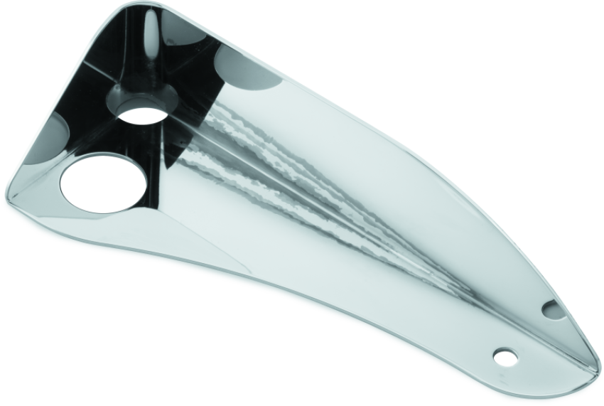 Kuryakyn 7544 Floorboard Exhaust Boot Guard Chrome