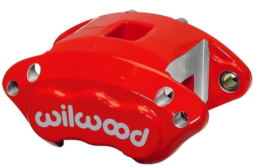 Wilwood 120-11875-RD Caliper-D154-Red 1.12/1.12in Pistons 0.81in Disc