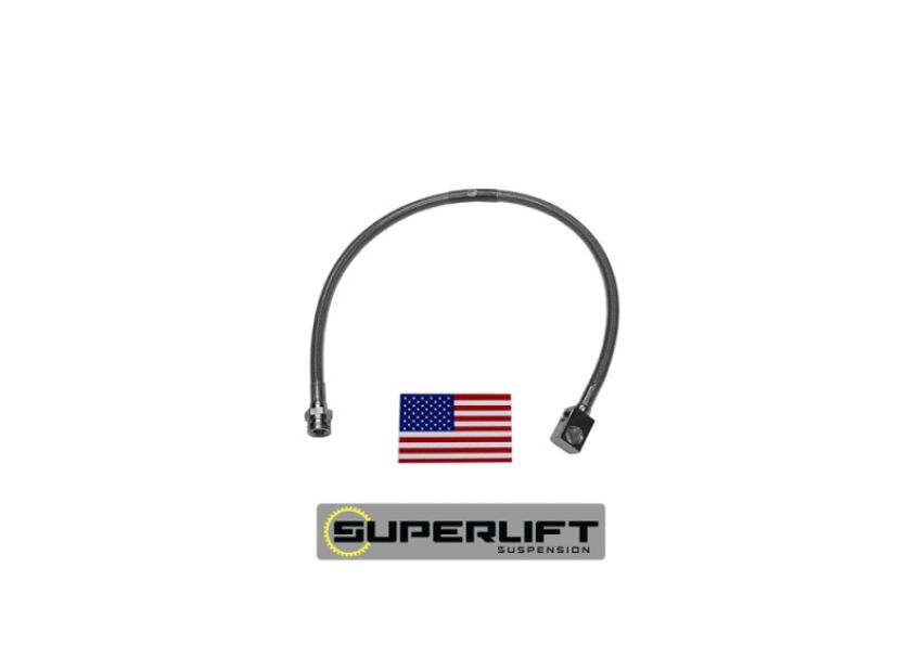 Superlift 91405 77-86 Jeep CJ w/ 2-4in Lift Kit (Single) Bullet Proof Brake Hose
